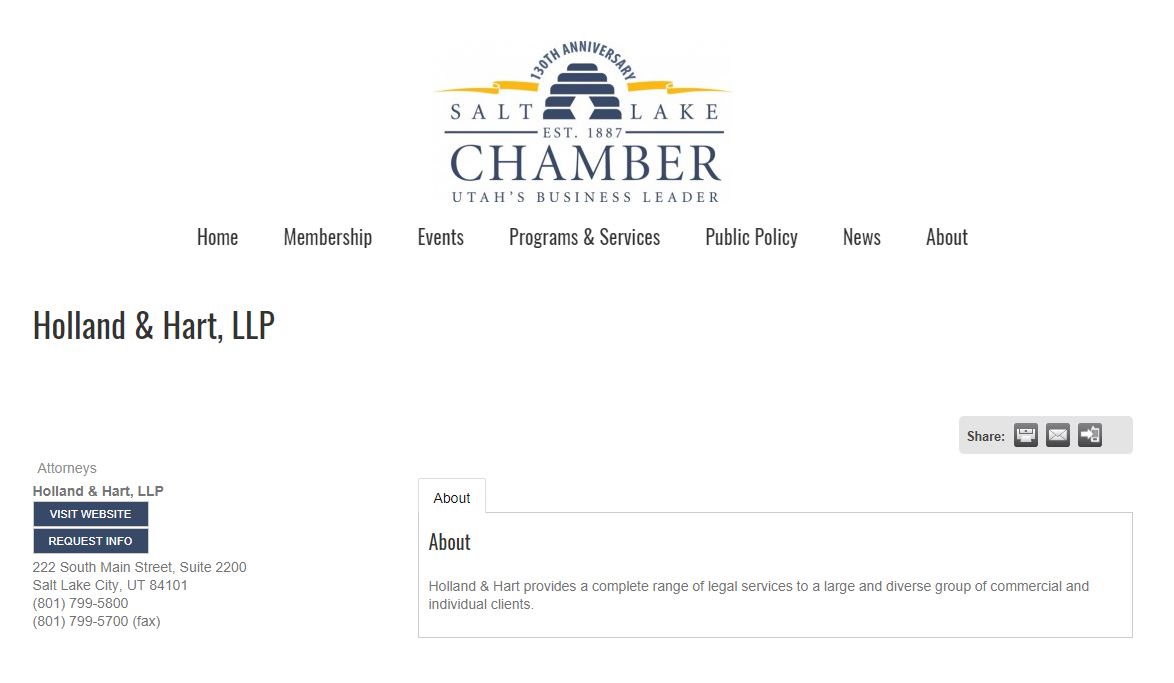 Chamber of Commerce Lawyer Backlinks